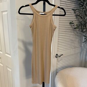 Princess Polly Tan Midi Dress